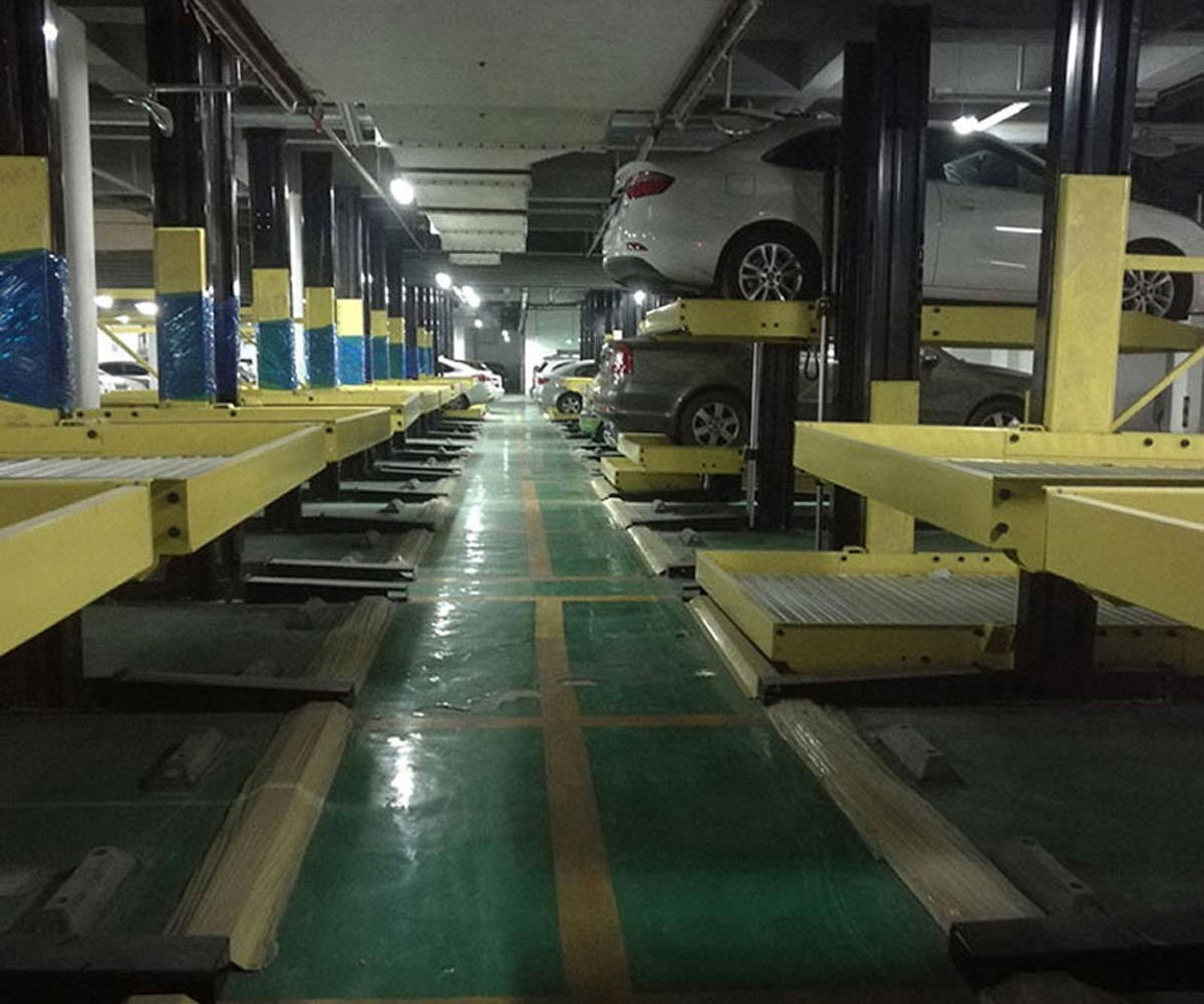溫江兩柱機械車庫出租